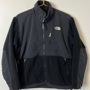 Men’s black North Face zip up Jacket